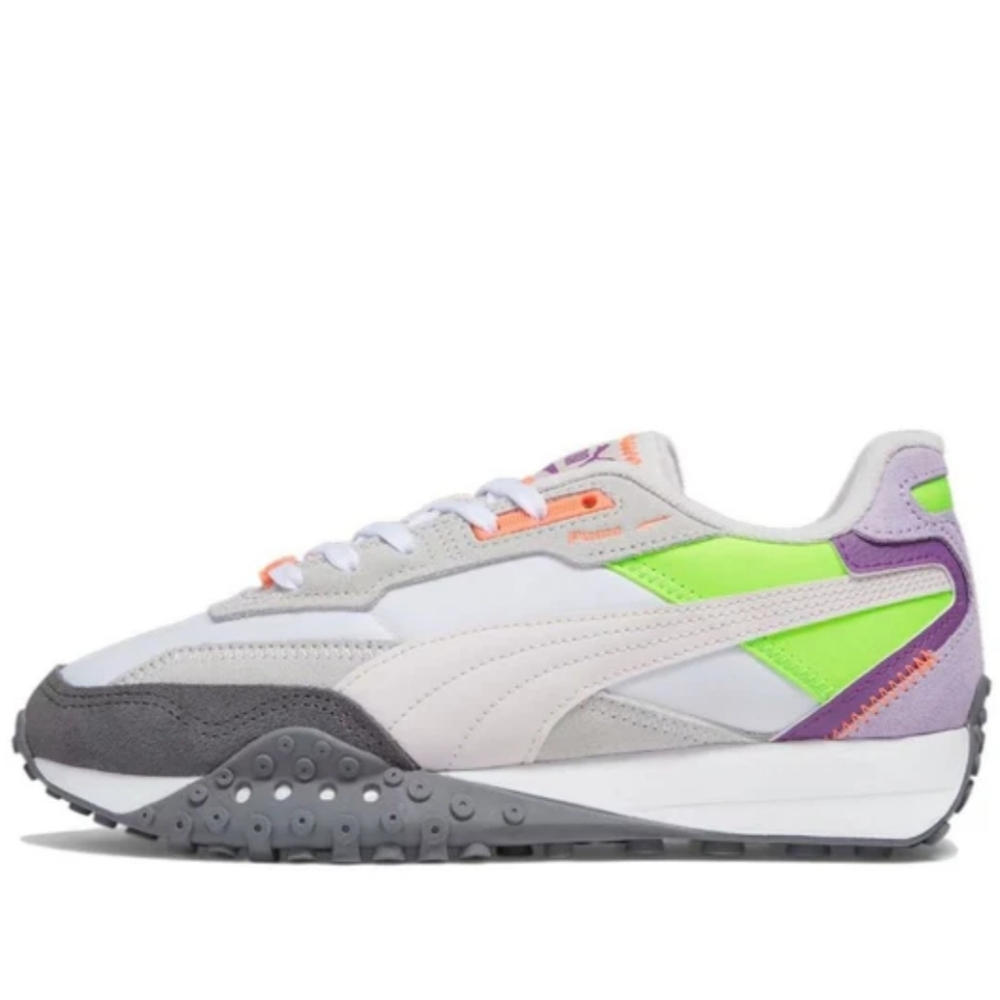 PUMA Blacktop Rider 'Cool Dark Grey Lime' Womens 8.5